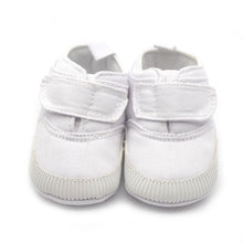 0-18M born Baby Boys Cotton Ankle Canvas High Crib Shoes Casual Sneaker Toddler First Walkers