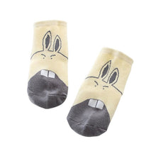 0-4 Years Old Newborn Baby Infant Boys Girls Anti-slip Socks Cartoon Pattern Soft Socks PE3