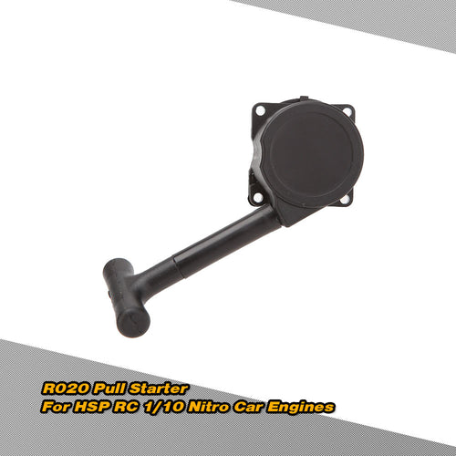 110 R020 Black Plastic Pull Starter for 110 HSP RC Nitro Car Engines RC Car Toys Upgrade Parts