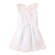 1-4Y New Baby Kids Princess Sheer Tulle Tutu Dress Lace Vest Girl Party Dresses