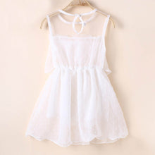 1-4Y New Baby Kids Princess Sheer Tulle Tutu Dress Lace Vest Girl Party Dresses