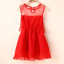 1-4Y New Baby Kids Princess Sheer Tulle Tutu Dress Lace Vest Girl Party Dresses