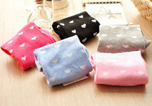 1/5 Pair Soft Boat Socks For Women Sweet Heart Design Women Girls Sock Slippers Cotton Blend Pink Blue Rose Grey Black