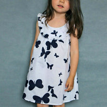 1-5Years Princess Baby Girls Dress Kids Print Sweet One-piece Dresss