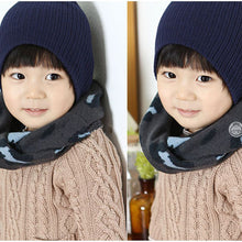 1-8Y Warm Girl Boy Baby Kids Scarf Neckerchief Leopard Printed Scarves