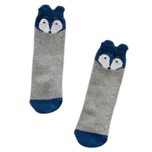 born 0-4Years Kids Girl Boy Animal Pattern Anti-slip Knee High Baby Socks