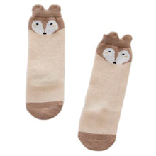 born 0-4Years Kids Girl Boy Animal Pattern Anti-slip Knee High Baby Socks