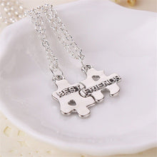 /Set Vintage Best Friend Splice Pendant Necklace Party Jewelry Gift Wedding Alloy Women Men Necklace