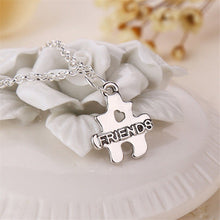 /Set Vintage Best Friend Splice Pendant Necklace Party Jewelry Gift Wedding Alloy Women Men Necklace