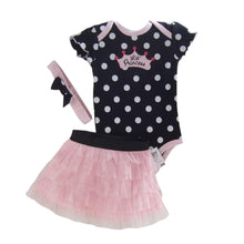 1 Set born Infant Baby Girl Clothing Polka Dot Headband + Romper + TUTU Outfit Clothes 3pcss Sets