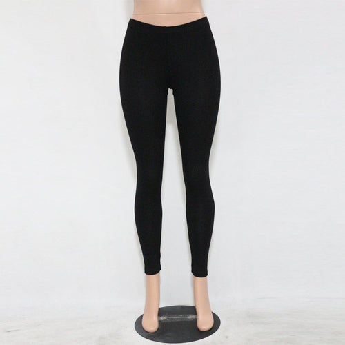 10 Colors High Waist Sexy Women Leggings Plus Size S-XL Candy Color Elastic Casual Slim Fitness Pencil Pants