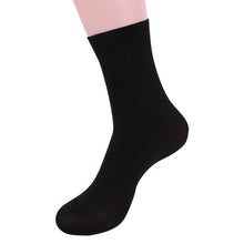10 Pairs Bamboo Fiber Men Boy Middle Socks Breathable Socks Free Size Y8
