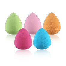 10 pieces/Pack Makeup Foundation Sponge Make Up Brush Set Powder Smooth Beauty Make Up Tool Color Random LY3