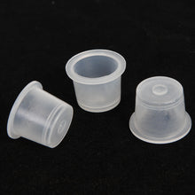 100 Pcs Large Size 18mm Plastic Tattoo Ink Cap Cups Supply