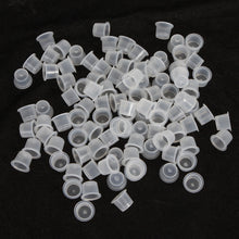 100 Pcs Large Size 18mm Plastic Tattoo Ink Cap Cups Supply