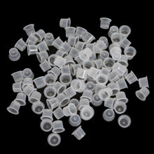 100 Pcs Large Size 18mm Plastic Tattoo Ink Cap Cups Supply