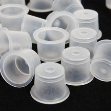 100 Pcs Large Size 18mm Plastic Tattoo Ink Cap Cups Supply