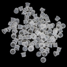 100 Pcs Large Size 18mm Plastic Tattoo Ink Cap Cups Supply