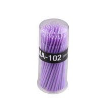 100Pcs Dental Medical Applicator Brush Micro Brush Dental Small Applicator Dental Bendable Stick 15MM