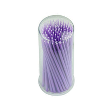 100pc Eyelash Extension Micro Brushes Disposable Individual Applicators Mascara