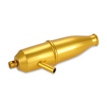 102009 02124 Golden Aluminum Exhaust Pipe for 110 HSP Nitro Car RC Car Parts
