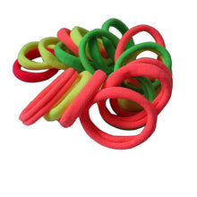 10PCS Elastic Rope Ring Hairband Women Girls Hair Band Ponytail Holder
