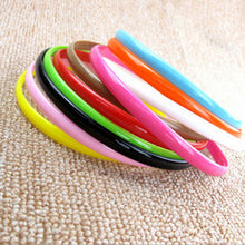 10PCS Headbands Plastic hairbands Ladies/Girls/Kids Simple Style Hair Hoops Teeth candy color