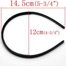 10PCS Headbands Plastic hairbands Ladies/Girls/Kids Simple Style Hair Hoops Teeth candy color