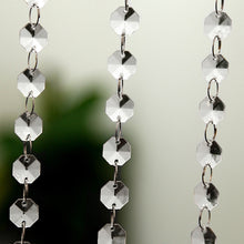 10pcss 1M/3.3 Foot Wedding DIY Decor Acrylic Crystal Beads Curtain Strand Garland PY6