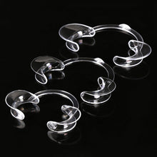 10pcss 3 size C Shape Teeth Whitening Dental Equipment Intraoral Cheek Retractor Lip Mouth Opener Tooth Whitener