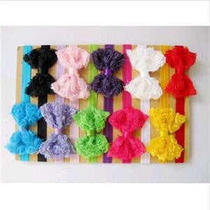10Pcs Baby Girls Lace Headband Bow Headband Infant Hair Band kids Hair Accessories s