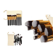 10pc Full Set Women Makeup Brush Kit Superior Professional Soft Cosmetic Brushes Multifunction Toiletry Kit for Women