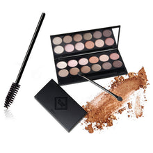 12 Colors Professional Nude Eyeshadow Palette Makeup Matte Eye Shadow Palette +Eyes Makeup+ Eyes pen + 12pcs brush