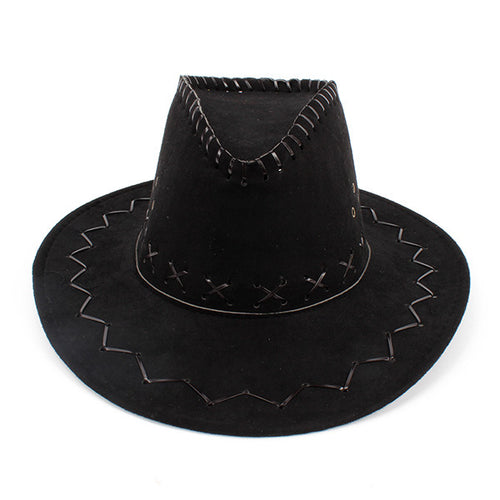 12 Colors Retro Western Cowboy Bucket Brim Hat Cap Men Women Unisex Sunscreen Knight Hats With Rope PY1