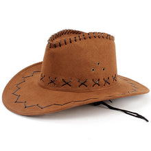12 Colors Retro Western Cowboy Bucket Brim Hat Cap Men Women Unisex Sunscreen Knight Hats With Rope PY1