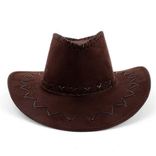 12 Colors Retro Western Cowboy Bucket Brim Hat Cap Men Women Unisex Sunscreen Knight Hats With Rope PY1