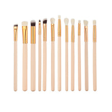 12 Pieces/set Pro Beauty Makeup Brushes Set Foundation Powder Eyeshadow Eyeliner Lip Blush Make Up Tools Pincel Maquiagem