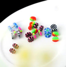 12Pcs Acrylic Cheater Fake Ear Plug Tunnel Stretcher Expander Expansion Body Jewelry Pierceing
