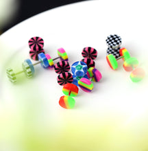 12Pcs Acrylic Cheater Fake Ear Plug Tunnel Stretcher Expander Expansion Body Jewelry Pierceing