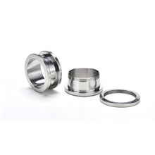 12Pcs Surgical Stainless Steel Screw-Fix Flesh Tunnels Ear Plugs 316L Ear Expanders