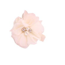 14 Candy Colors Headwear 2PC Cute Chiffon Flower Hair Clips Baby Girl Hairpins Children Kids Hair Wear