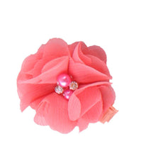 14 Candy Colors Headwear 2PC Cute Chiffon Flower Hair Clips Baby Girl Hairpins Children Kids Hair Wear