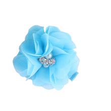 14 Candy Colors Headwear 2PC Cute Chiffon Flower Hair Clips Baby Girl Hairpins Children Kids Hair Wear