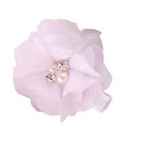 14 Candy Colors Headwear 2PC Cute Chiffon Flower Hair Clips Baby Girl Hairpins Children Kids Hair Wear