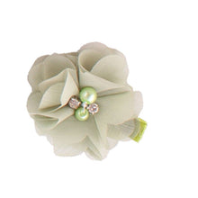 14 Candy Colors Headwear 2PC Cute Chiffon Flower Hair Clips Baby Girl Hairpins Children Kids Hair Wear