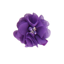 14 Candy Colors Headwear 2PC Cute Chiffon Flower Hair Clips Baby Girl Hairpins Children Kids Hair Wear
