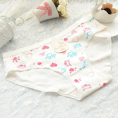 15 Color Plus Size M-XXXL Cotton Sexy Women Underwear Soft Panties Pink Large Code Women's Panties Briefs PY3