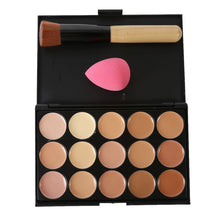 15 Colors Professional Maquiagem Salon Concealer Palette Makeup Party Contour Palette Face Cream Women Makeup Palette PE3