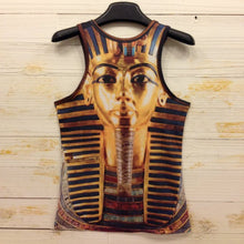 15 Styles New Men 3D Animals Pharaoh Print T-shirt Tee Blouse Tops Leasure Waistcoat Vest Size M L XL