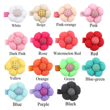 15Pcs Cute Sweet Lovely Flower Dot Pattern Hair Clip for Kids Baby Girls Toddlers and Infants